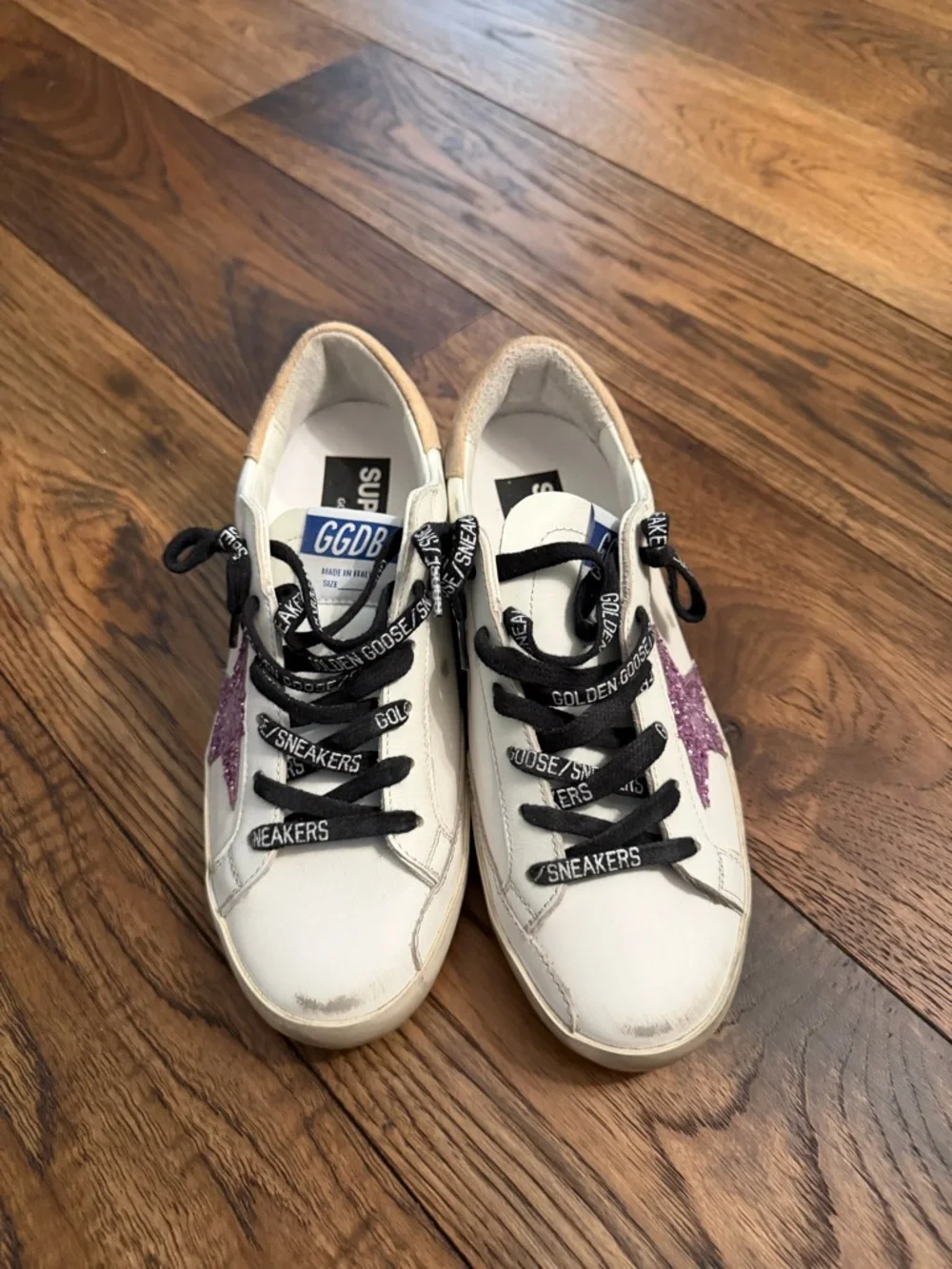 Golden Goose Super Star Sneakers Sz 37